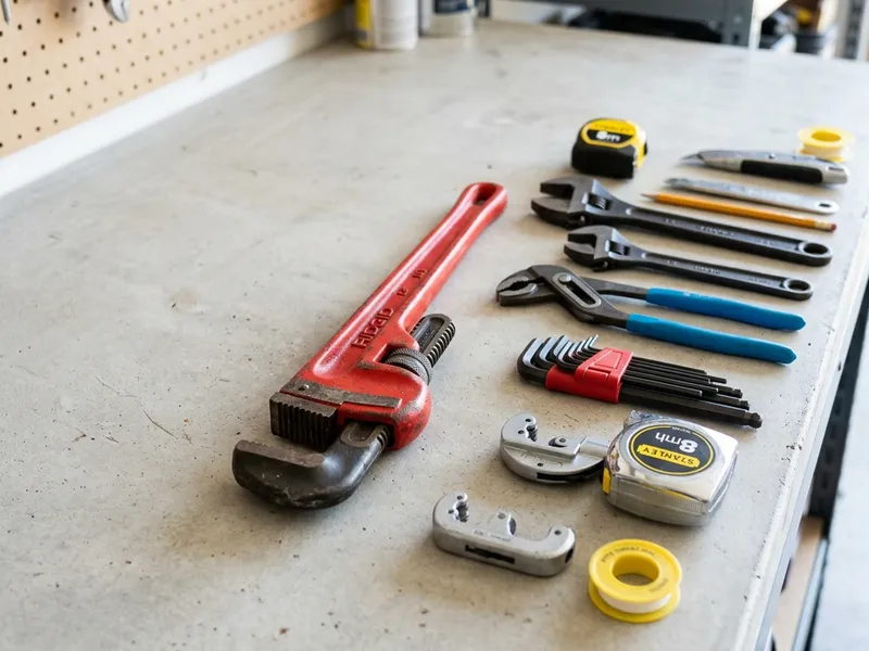 Professional plumbers in Jacksonville, TX equipped with top-tier tools for residential and commercial plumbing services.